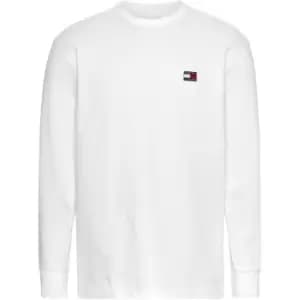 Tommy Jeans Tjm Clsc XS Badge L/S Tee - White