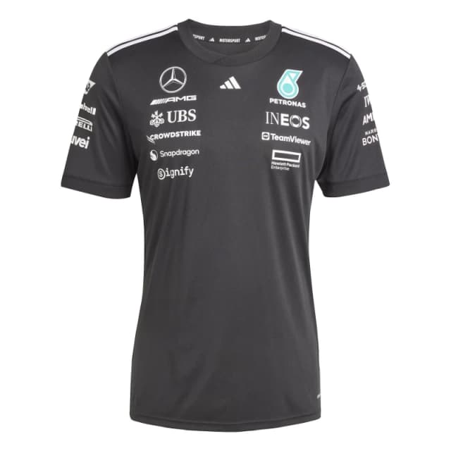 adidas Mercedes AMG Petronas Formula One Team Driver Shirt Mens - Black M