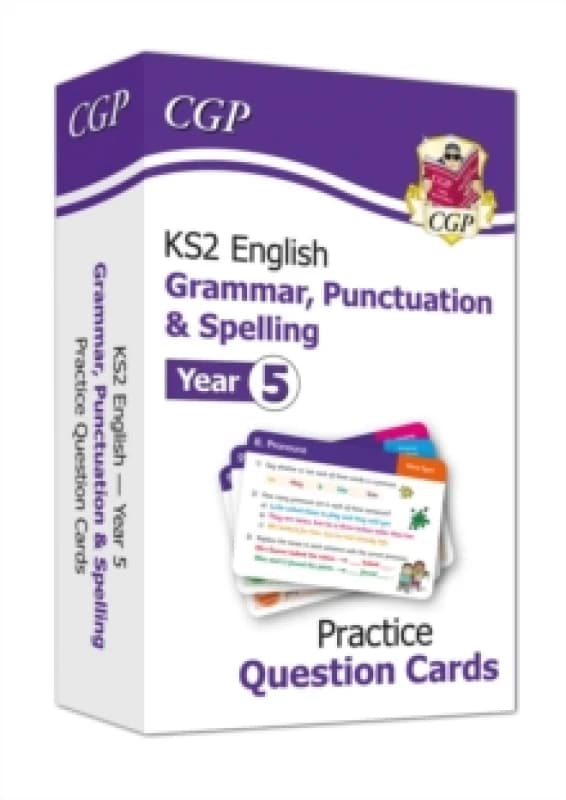 KS2 English Year 5 Practice Question Cards: Grammar, Punctuation & Spelling Hardback
