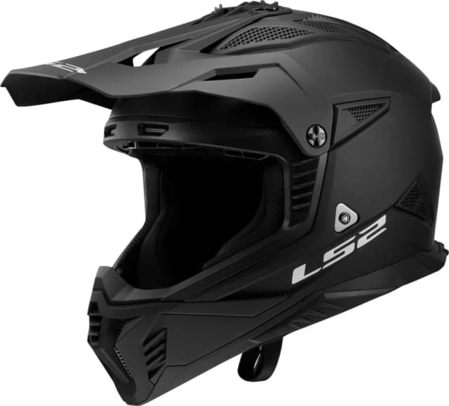 LS2 MX708 Fast II Solid Matt Black Offroad Helmet Size 3XL