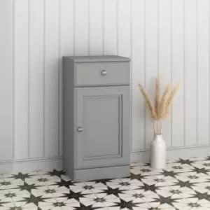 Light Grey Freestanding Storage Unit 400mm - Westbury