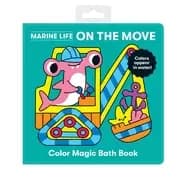 marine life on the move color magic bath book