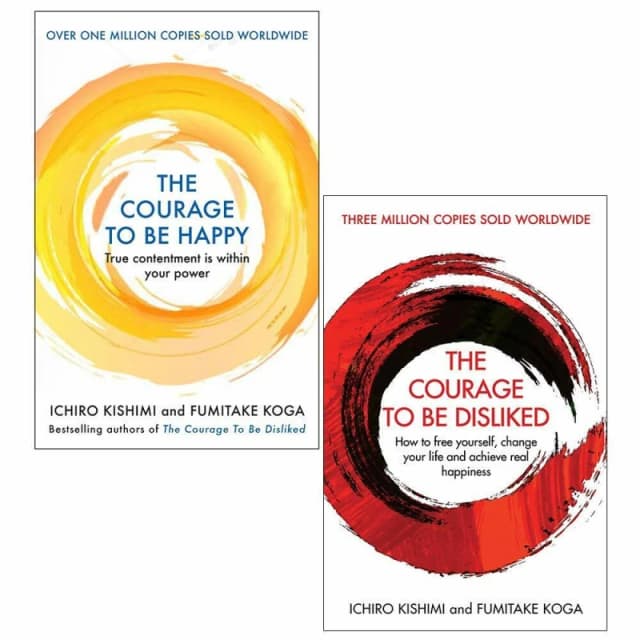 Ichiro Kishimi The Courage to Be Happy and The Courage to Be Disliked Collection Ichiro Kishimi Books
