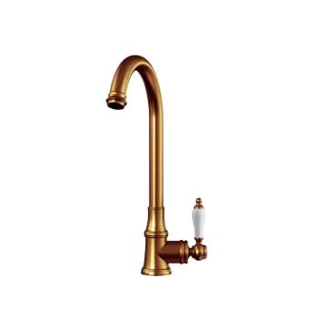 Taylor & Moore Hastings Traditional Kitchen Mixer Tap with Swivel Spout & Single Lever - Brushed Copper