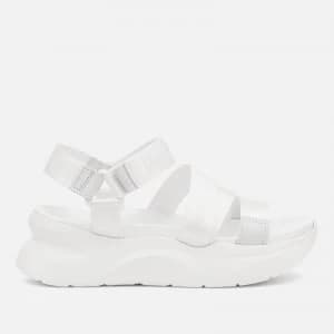 UGG Womens La Shores Flatform Sandals - White - UK 3
