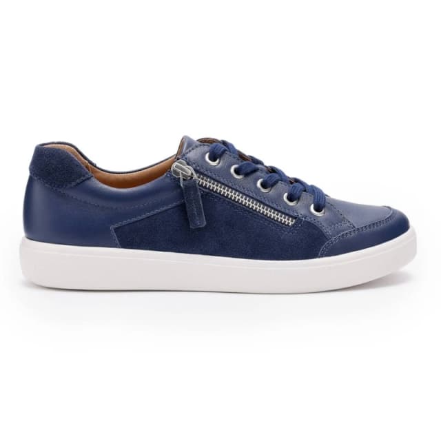 Hotter Womens 'Chase II' Trainers in Navy Size: 4 Navy Female 4