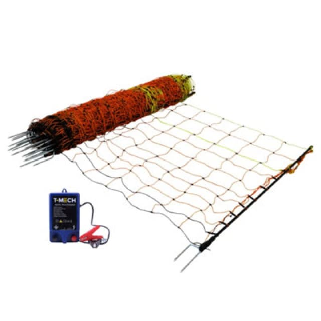 Monstershop Electric Poultry Netting & Fence Energiser Blue