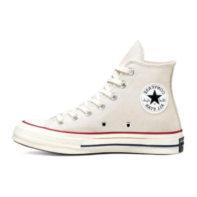 (UK 6) Converse Chuck 70 Parchment Beige Hi Trainers