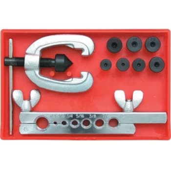 Double Flaring Tool Set 3/16-5/8' 9-Pce - Kennedy