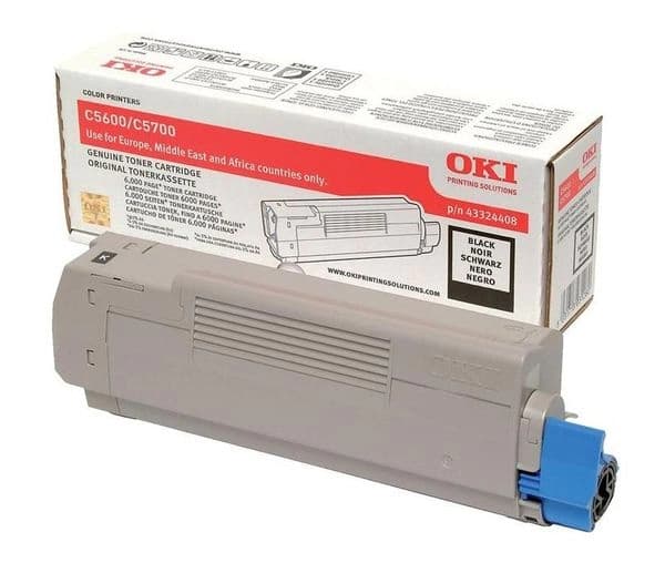 Xerox OKI 43324408 Black Laser Toner Ink Cartridge