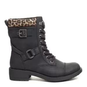 Rocket Dog Thunder Black Santee Biker Boot