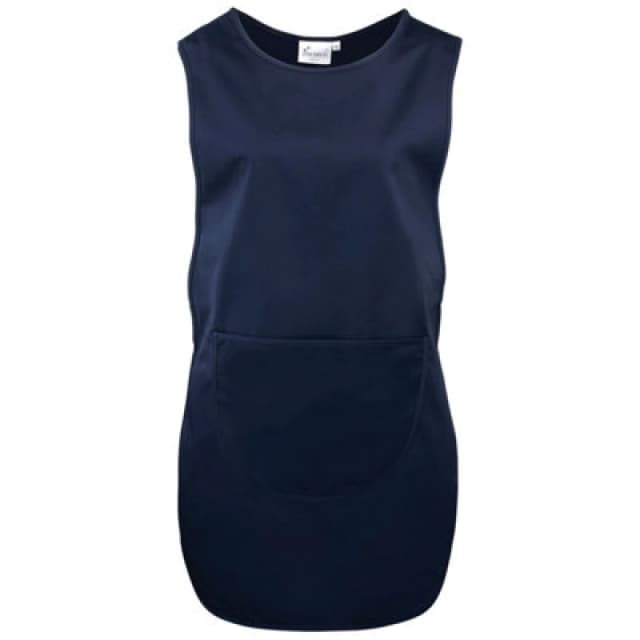 Premier Premier Plain Pocket Tabard in Navy Size: Small Navy S Unisex 5063470679737