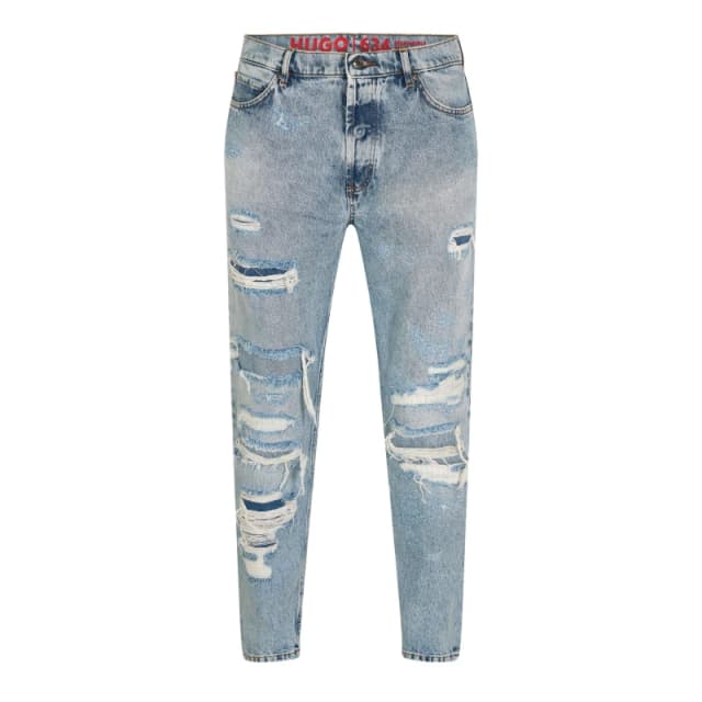 Hugo Mens 634 1025 Slim Fit Jeans Pastel Blue male 29W R