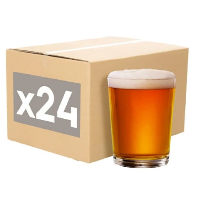Argon Tableware Islington Pint Beverage Glasses - 568Ml (20Oz) - Pack Of 24