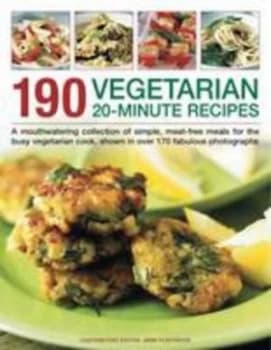190 Vegetarian 20-Minute Recipes by Jenni Fleetwood Paperback