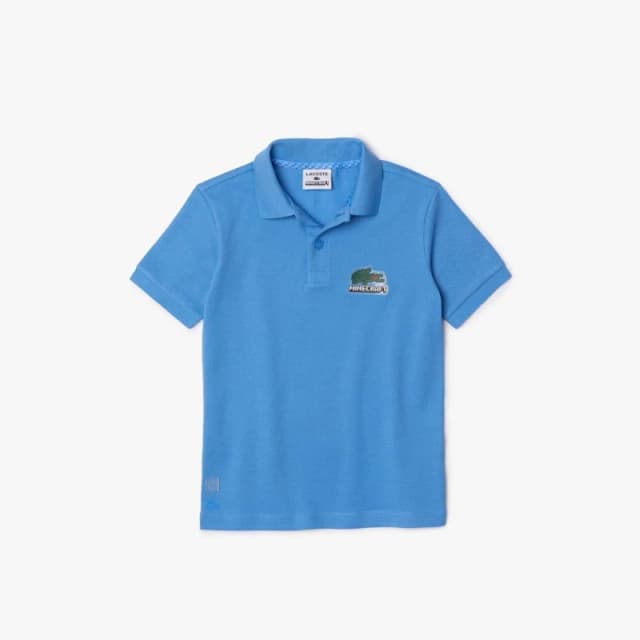 Lacoste Lacoste Organic Cotton Piqu Polo Shirt - Blue Blue 8