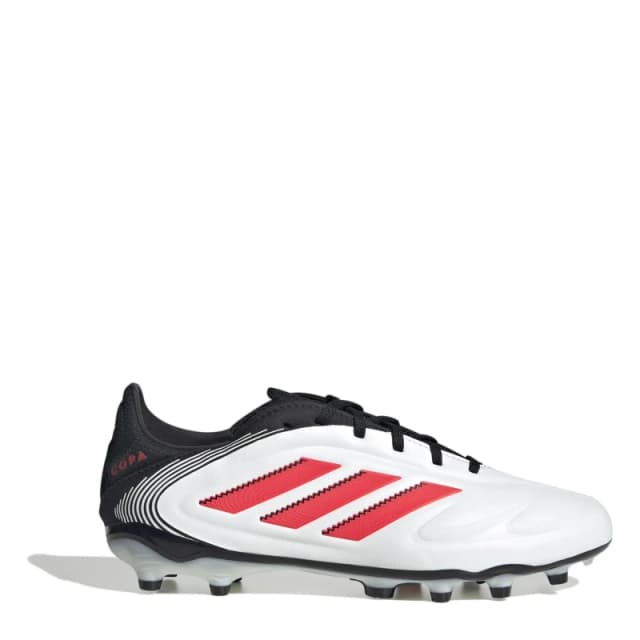 adidas Copa Pure III Elite Childrens Firm Ground Football Boots White/Red/Black male C10 (28)