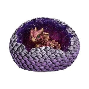 Geode Home Red Figurine