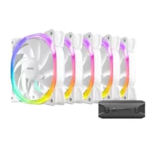 Antec Fusion 12cm PWM ARGB Case Fan x5 Hydraulic Bearing 16 LEDs...