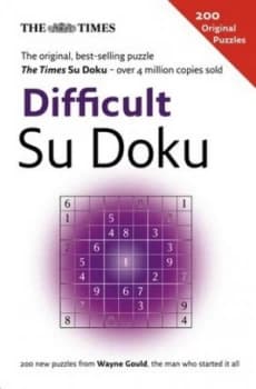 Difficult Su Doku by Wayne Gould Paperback