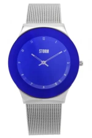 STORM Kerina Mesh Silver Blue Exclusive Watch 47497/S/B