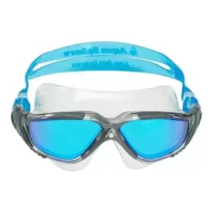 Aqua Sphere Blue Mirror Lens - Blue