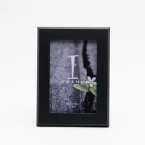 iFrame Thick Wood Effect Photo Frame 4" x 6"