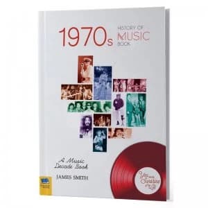 Personalised 1970s History of Music - Hardback
