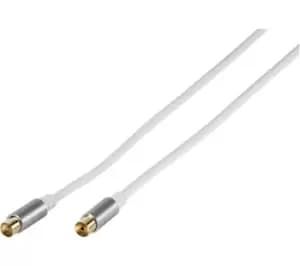 VIVANCO 43151 Premium Series Male to Female Aerial Cable - 2 m