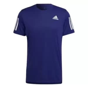 adidas Own the Run Tee Mens - Legacy Indigo / Reflective Sil