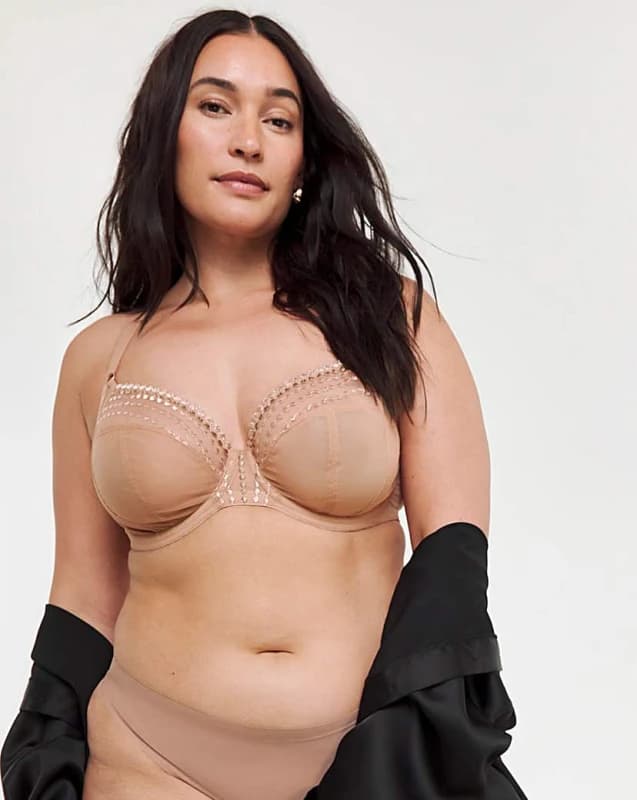 Elomi Elomi Matilda Plunge Wired Bra Cafe Cafe - Elomi - Size: 34GG Cafe Female 34GG VW09422