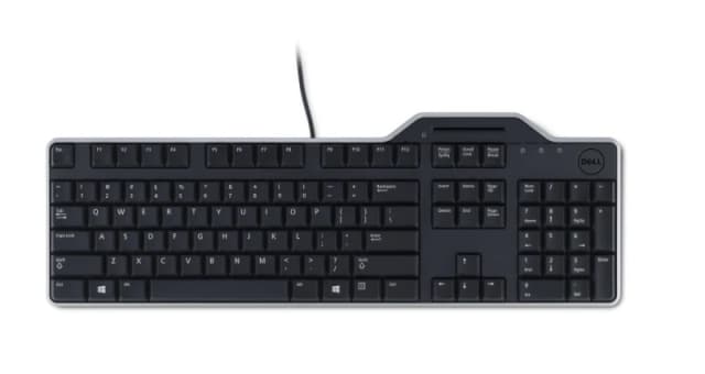 DELL Pro Smartcard Keyboard - KB813 - Belgian (AZERTY)