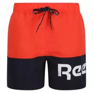 Reebok Deakin Swim Shorts Mens - Red