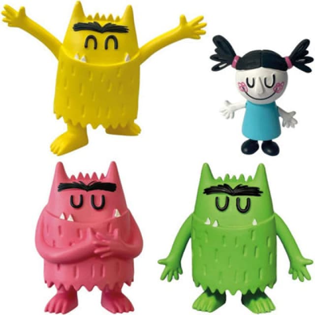 OTL The Colour Monster Anna Llenas Nuna 4 Figure Set