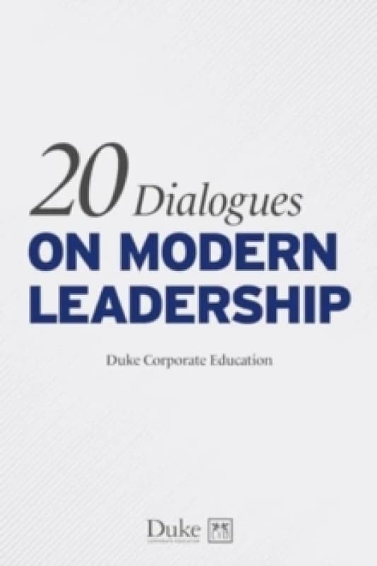 20 Dialogues on modern leadership Paperback / softback