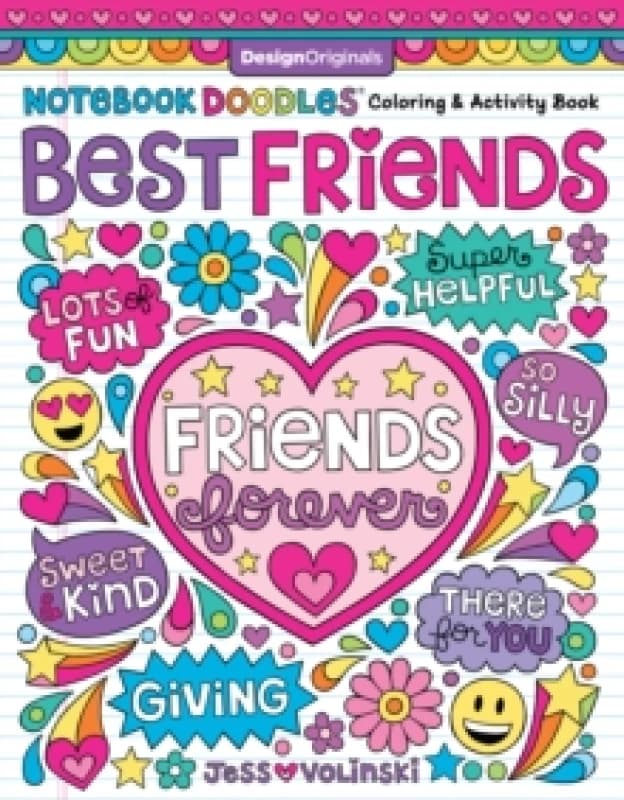Notebook Doodles Best Friends Paperback / softback