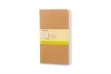Moleskine Plain Cahier L - Kraft Cover (3 Set)