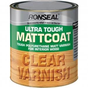 Ronseal Ultra Tough Internal Clear Mattcoat Varnish 750ml