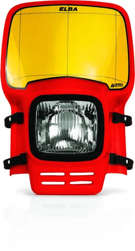 Acerbis Elba Headlight, red for Men