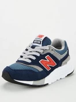 New Balance 997 Childrens Trainers - Navy/Red