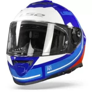 LS2 FF800 Storm Slant Gloss Blue Red M