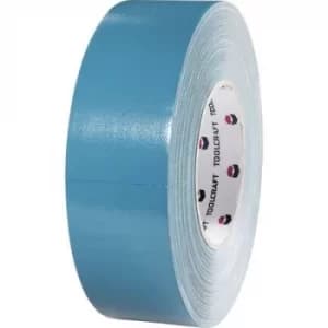 TOOLCRAFT 829B48L25C 829B48L25C Cloth tape 829B48L25C Blue, Grey (L x W) 25 m x 48mm