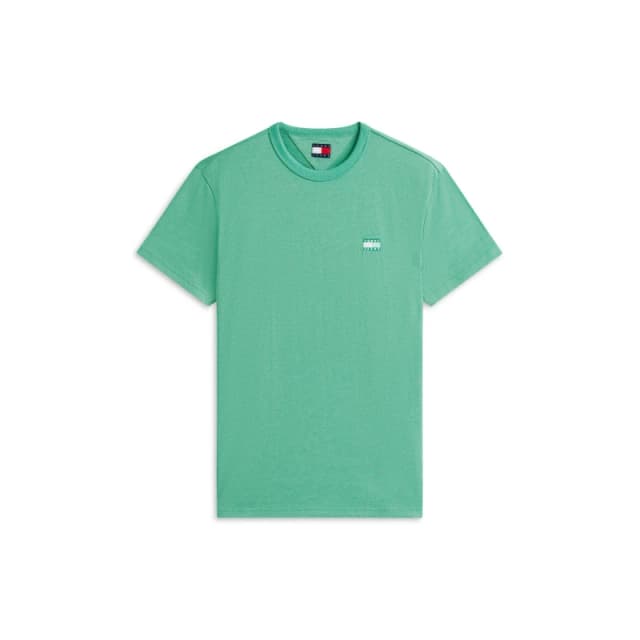Tommy Jeans Classic Tommy Small Badge T Shirt Bahama Green male S