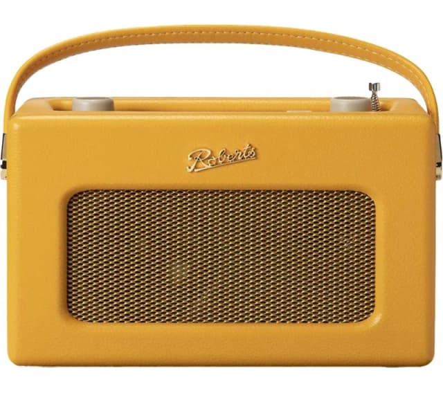 ROBERTS Revival iStream 3L Portable DAB Retro Smart Bluetooth Radio - Sunburst Yellow, Yellow 5038301310615