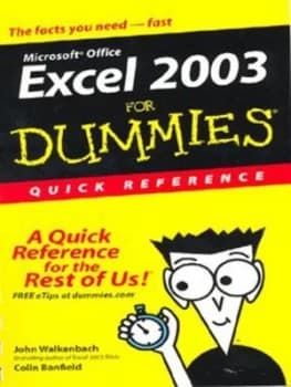 Excel 2003 for Dummies by John Walkenbach Book