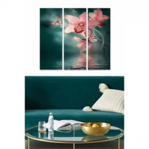 MDF2993920 Multicolor Decorative MDF Painting (3 Pieces)