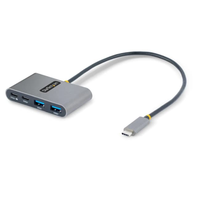 StarTech.com 4-Port USB-C Hub, 5Gbps, PD 5G2A2CPDB-USB-C-HUB