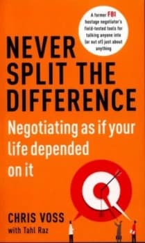 Never Split the Difference by Chris Voss Paperback