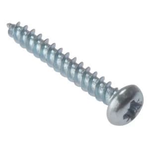 ForgeFix General Purpose Pozi Compatible Screw CSK Round Head TT ZP 1" x 10 Box 200