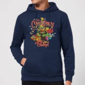 Looney Tunes Its Christmas Baby Christmas Hoodie - Navy - L